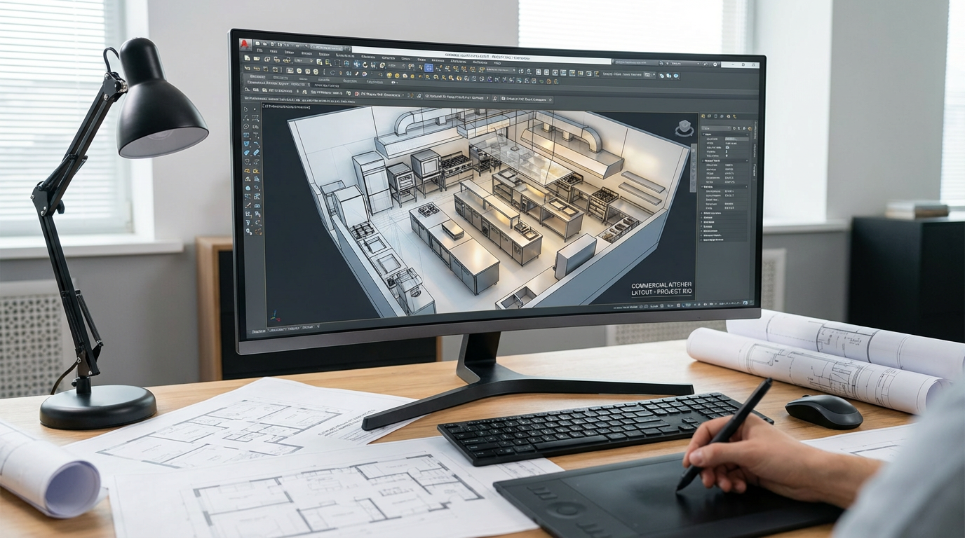 Cuisine professionnelle en Belgique aménagement et erreurs